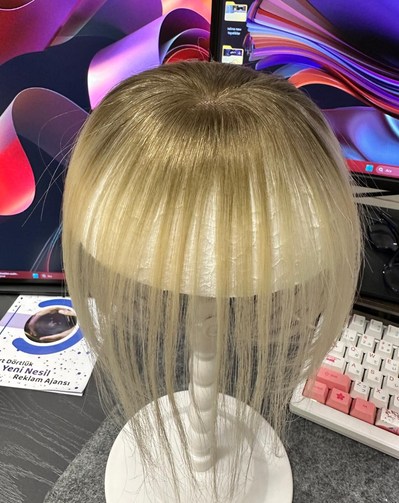 İpek tabanli Tepelik 13 cm