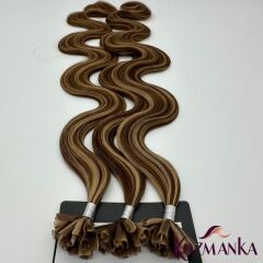 Röfleli Dalgalı Doğal Keratin Kaynak Saç (60 Adet)