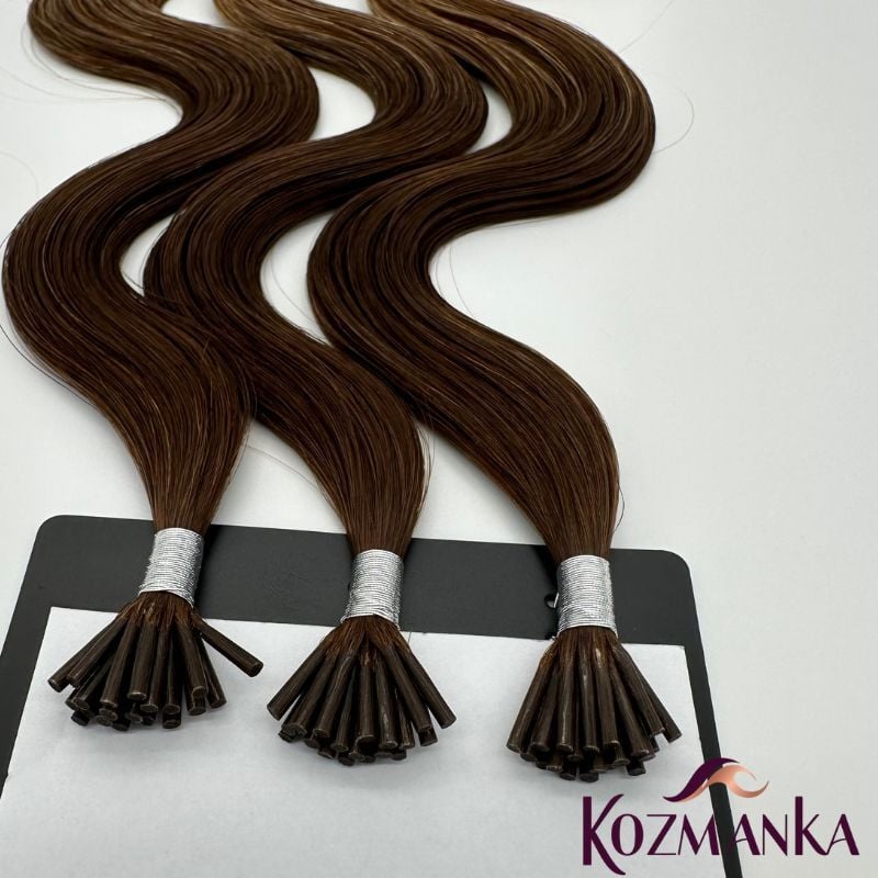 Koyu Ombreli Dalgalı Doğal Keratin Kaynak Saç (60 Adet)