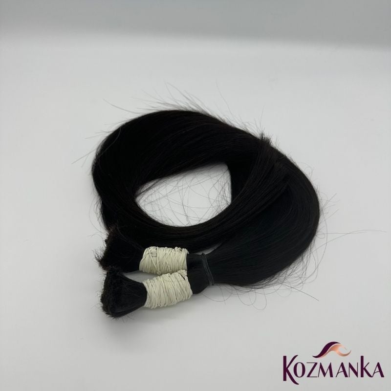 Rus ve Özbek Saçları - Koyu Kestane (100gr)