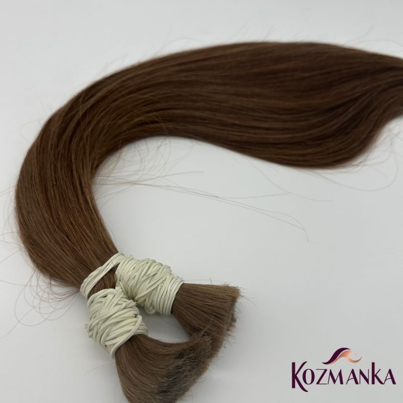 Rus ve Özbek Saçları - Açık Kestane  (100gr)