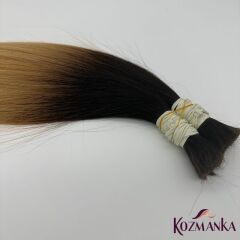 Rus ve Özbek Saçları - Koyu Ombre (100gr)
