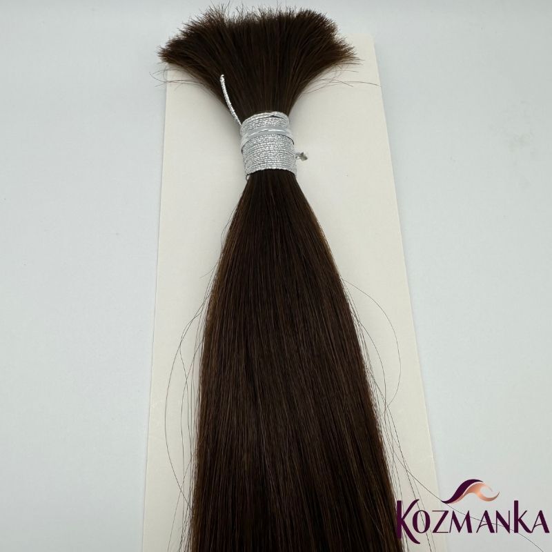Üstün Kaliteli Özel Kahverengi Ham Saç (125 gr.) - Cuticle Hair