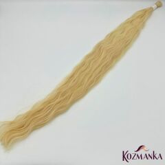 Bukleli Sarı Ham Saç (100gr) - 70cm