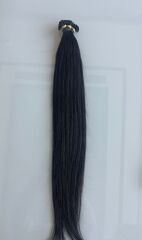 Siyah Keratin Uçlu Kaynak Saç (65cm) (200 adet)