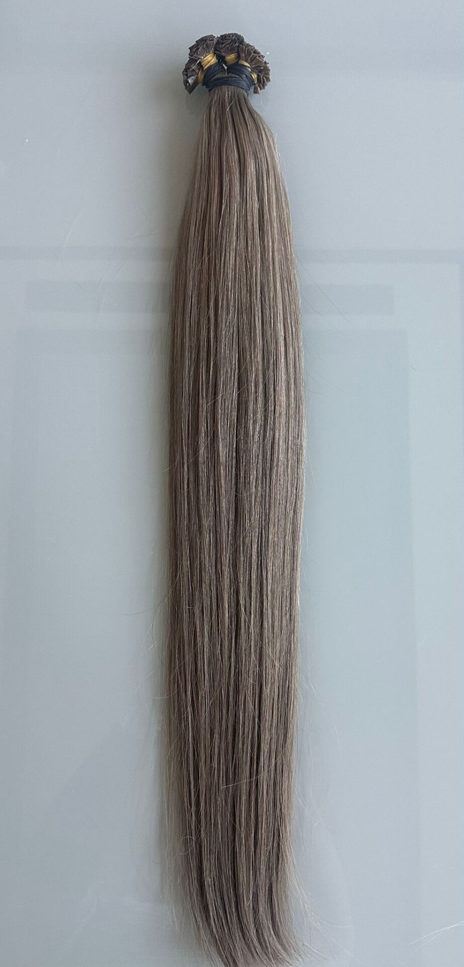 Kumral Keratin Uçlu Kaynak Saç (65cm) (200 adet)