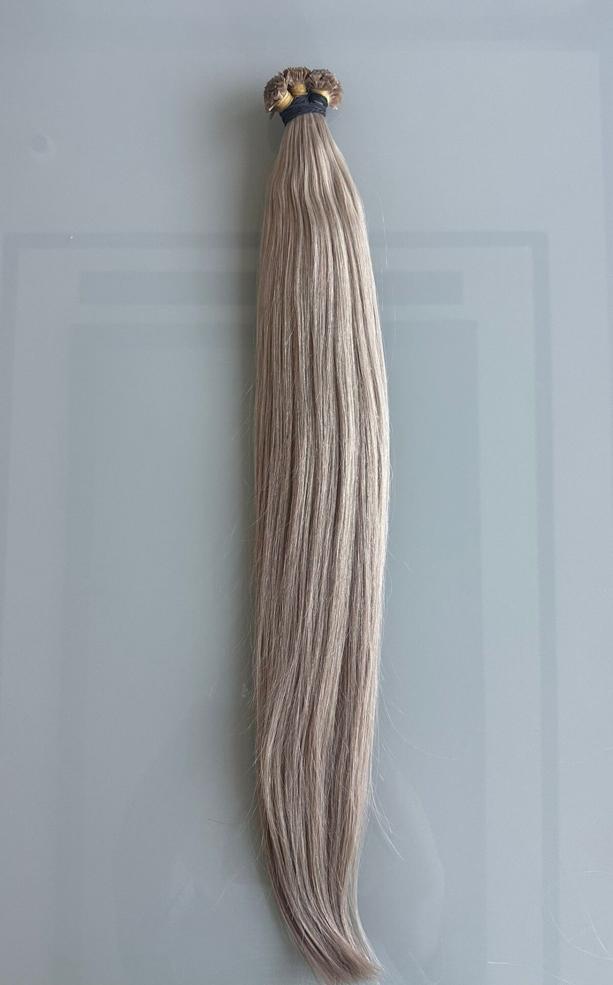 Küllü Platin Keratin Uçlu Kaynak Saç (65-cm) (200 adet)