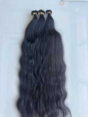 Hindistan Siyah Keratin Uçlu Kaynak Saç (85-cm) (200 adet)